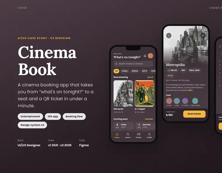 Cinema Book App kapak görseli