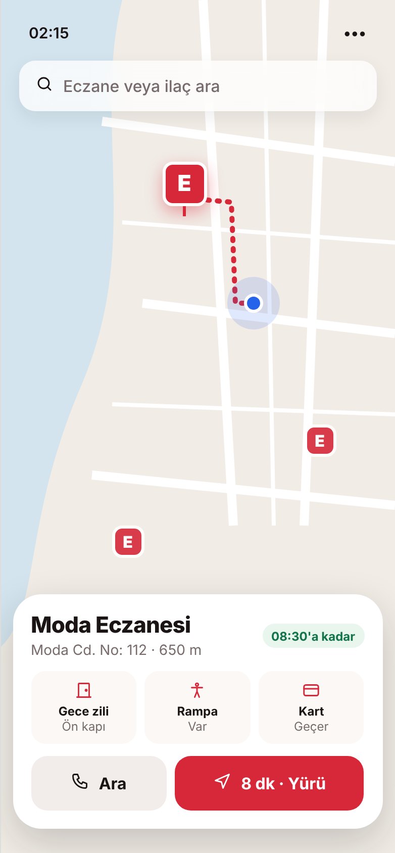 Harita ekranı